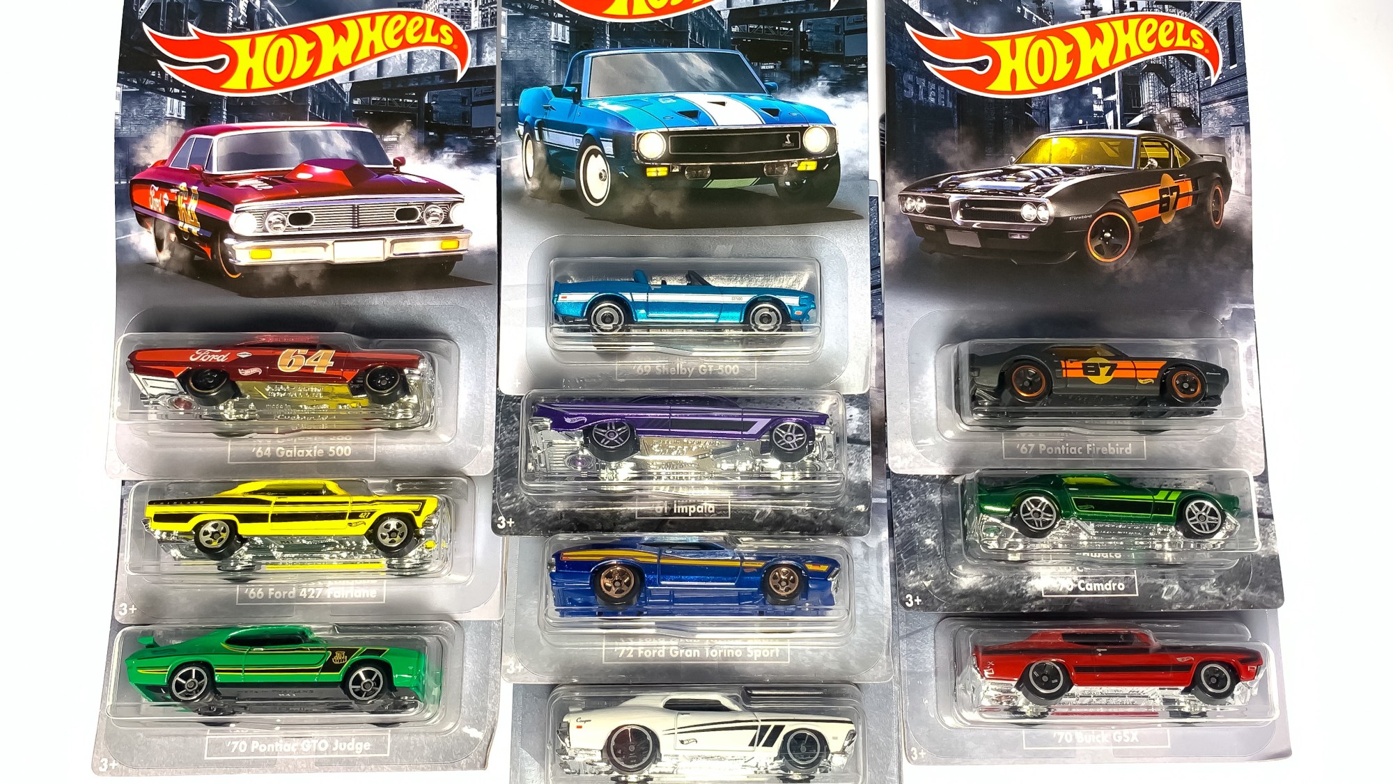 hot wheels muscle cars