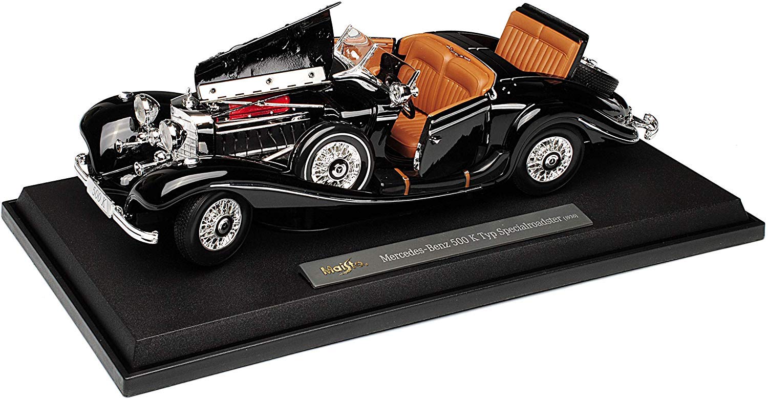 Maisto - 1/18 Mercedes-Benz 500K Typ Special Roadster - Kukus Toys