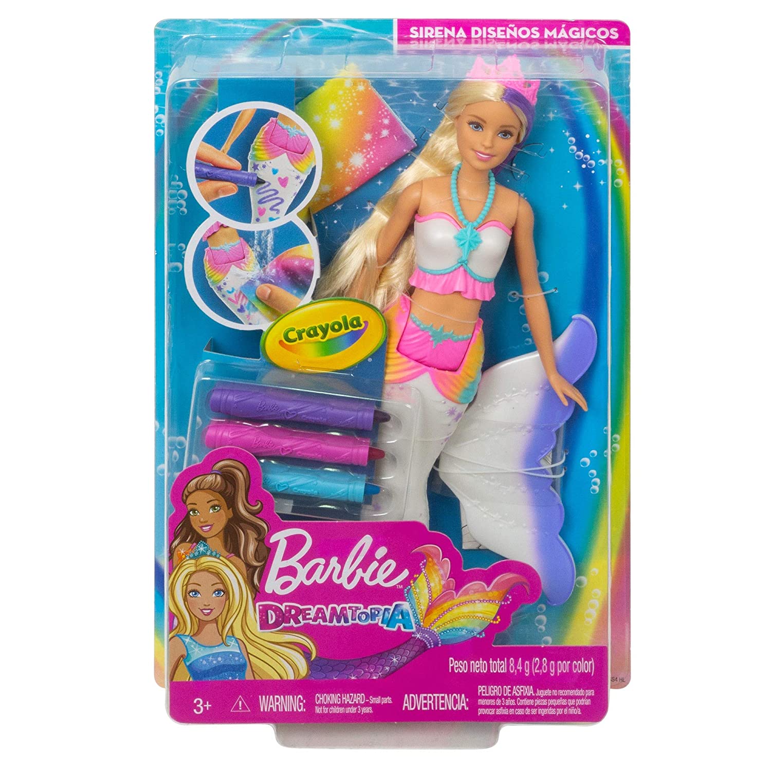 barbie color magic mermaid